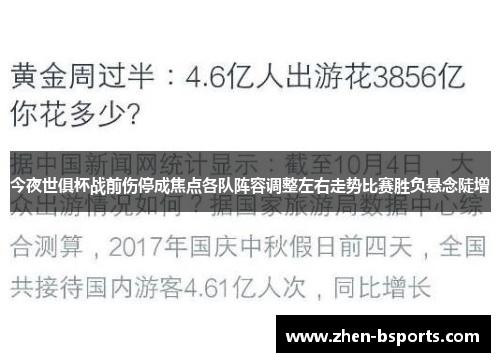 今夜世俱杯战前伤停成焦点各队阵容调整左右走势比赛胜负悬念陡增 今夜世俱杯战前伤停成焦点各队阵容调整左右走势比赛胜负悬念陡增